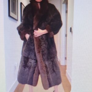 Fur Lined Reversible Trench Coat